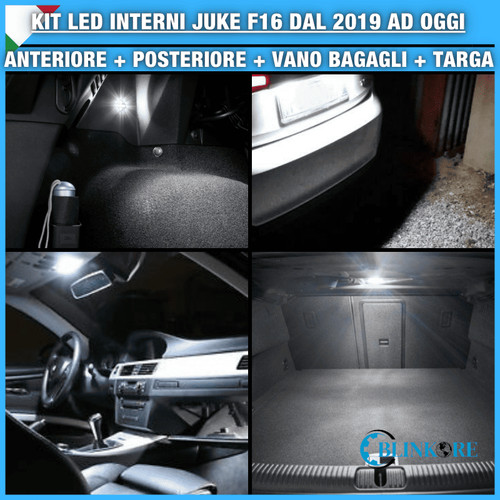 Kit led interni per nissan - kit,