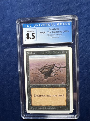 Mtg unlimited sinkhole - c, cgc