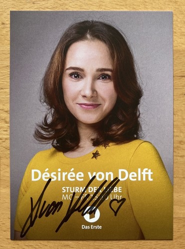 Desiree von delft cartolina - von,