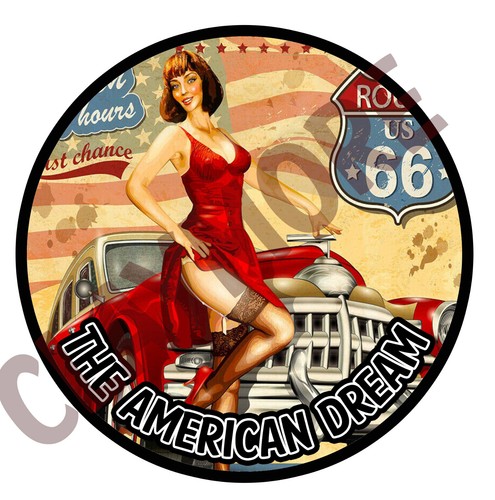 Route america pin - 66,