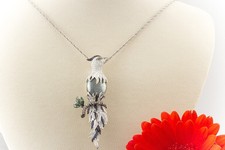 Ciondolo uccellino pappagallo