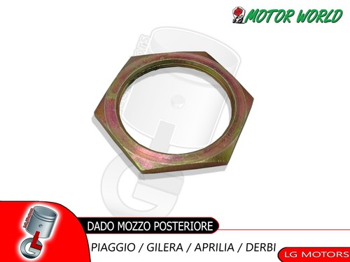Dado frizione mozzo - dado,