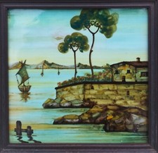 Piastrella ceramica Paesaggio
