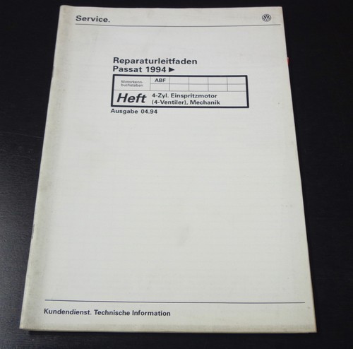 Manuale officina passat - passat, b