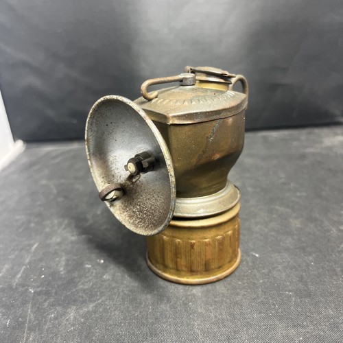 Lampada testa carburo - , minatore