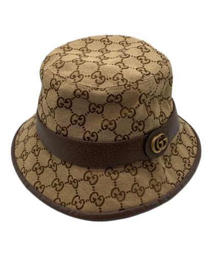 Cappello gucci bucket tela - bucket,