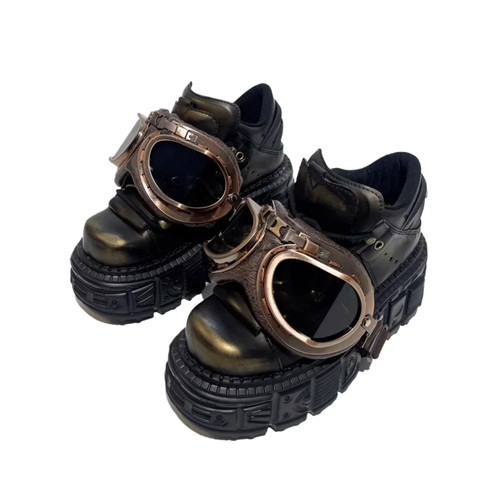 Scarpe moto punk - , metallo