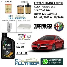 KIT TAGLIANDO 4 FILTRI OLIO