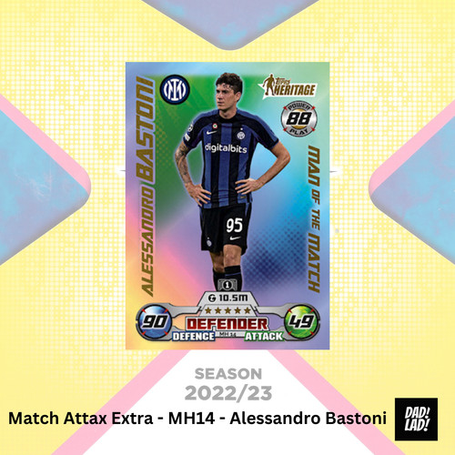 Match attax extra - match, 2022-2023