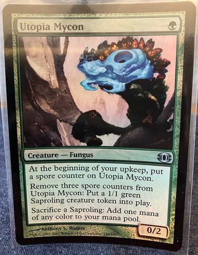 Mtg utopia mycon foil card - mtg,