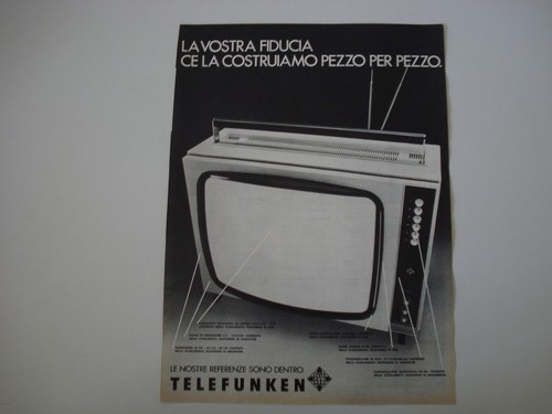 Advertising pubblicità 1969 - pubblicità,
