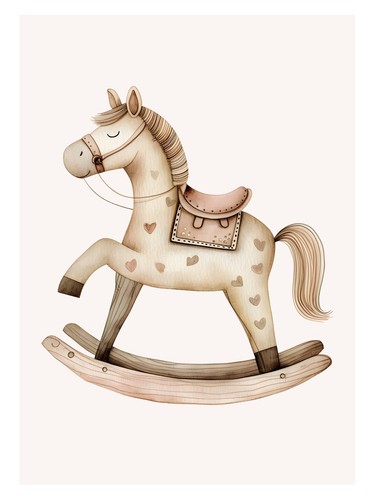 Poster vintage cavallo - poster,