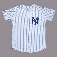 New York Yankees Baseball Russell Athletic 90s Vintage Jersey Size XL Made USA