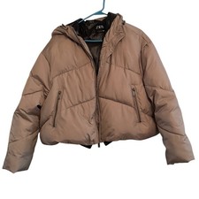 ZARA Cropped Puffer Jacket