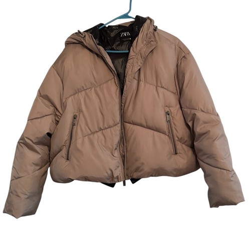 Zara cropped puffer - puffer, jacket