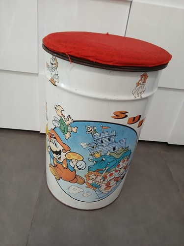 Raro bidone contenitore pouf - bidone,