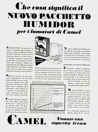 Pubblicita 1931 sigarette - pubblicita',