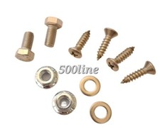 Kit fissaggio targa e porta