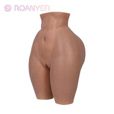 Roanyer Silicone Realistico Esaltatore Anca Finti Glutei Sollevatore Pantaloni per Crossdress