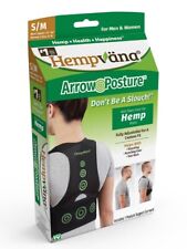 Hempvana Freccia Postura - Supporto Postura Completamente Regolabile Adulto (S/M)Nuovo Con Scatola