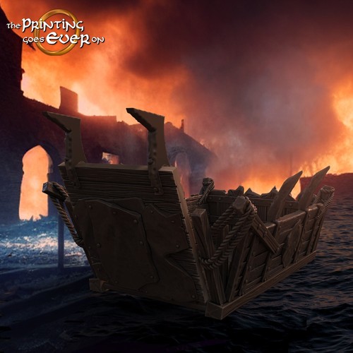 Zattera floß barco - zattera,