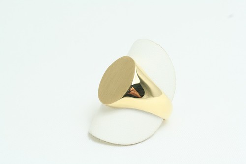 Anello scudo uomo oro - anello, in