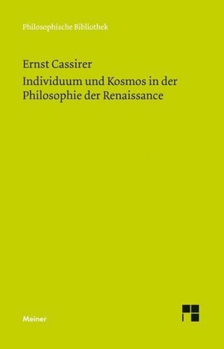 Ernst cassirer individuum und - ernst,
