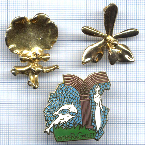 Lot broches vintages - de, /