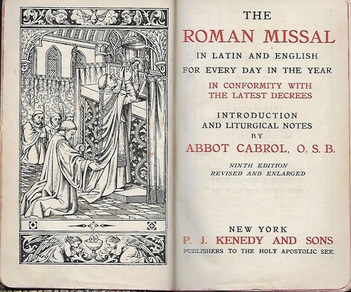 1934 the roman missal - +1934,