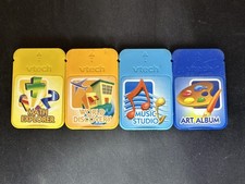 Lotto di 4 moduli programma album artistico studio musicale matematica esploratore per Vtech