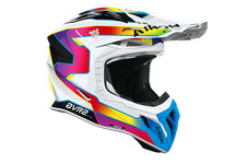 CASCO INTEGRALE AIROH AVIATOR ACE 2 SUNRISE GLOSS CROSS ENDURO OFFROAD