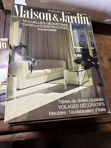 Maison jardin feb 1970 - jardin,