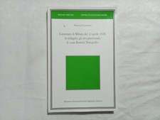 Valerio Cosentino. L’attentato di Milano del 12 aprile 1928
