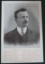 TENORE EDOARDO GARBIN - SOCIETA' ITALIANA DI FONOTIPIA DI MILANO