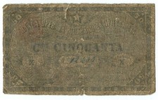 50 CENTESIMI BIGLIETTO