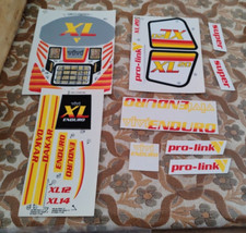 Adesivi originali d’epoca Con plotter per MTB da Corsa Passeggio e BMX - vintage