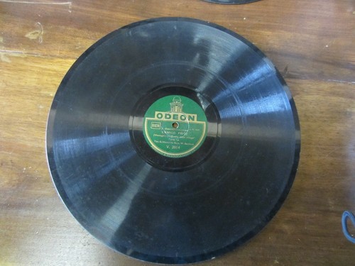 Disco antico per grammofono