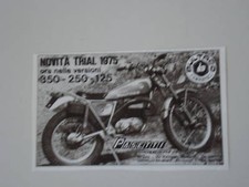 advertising Pubblicità 1975 MOTO BULTACO TRIAL 350