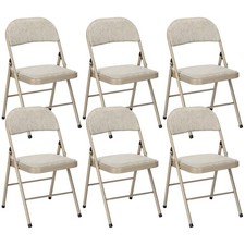 Homcom set sedie pieghevoli - set,