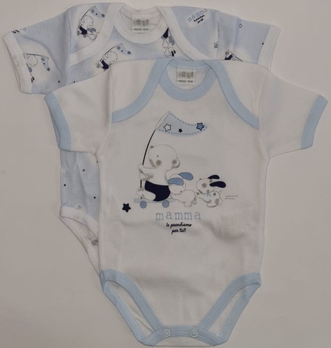 Body cotone maschietto ellepi - body,