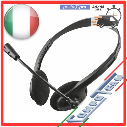 Cuffie con microfono trust - con,