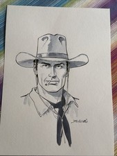 disegno originale di Tex di