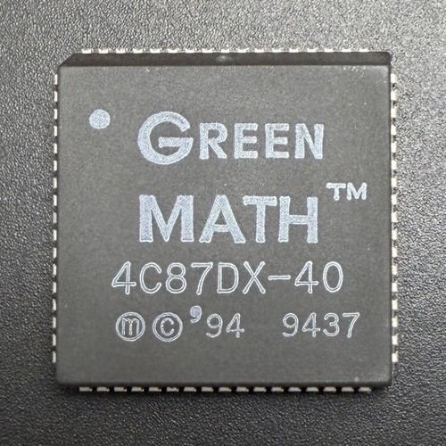 Green math 4c87dx - green, fpu