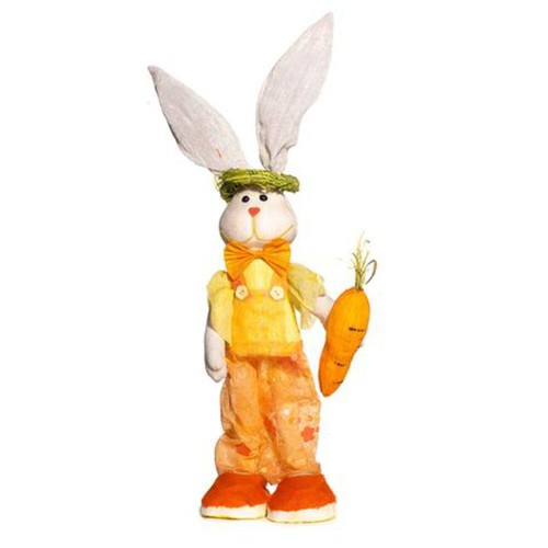 Coniglietti arancio 50cm - arancio,