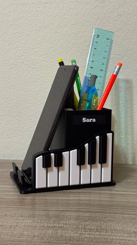 Portapenne pianoforte - portapenne,
