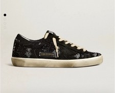Super-Star in velluto nero e