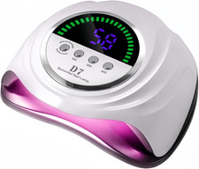 Lampada UV per Unghie, 280 W, Professionale, a LED, per Unghie in Gel, Con 66 La