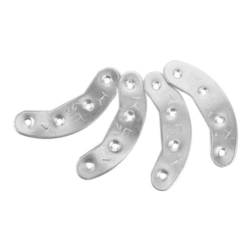 Paia piastre tacco metallo - 2,