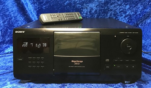 Lecteur changeur 200 sony - lecteur,