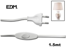  CAVO DI RICAMBIO CON INTERRUTTORE PER BAJOUR E PICCOLI ELETTRODOMESTICI 1,5 MT